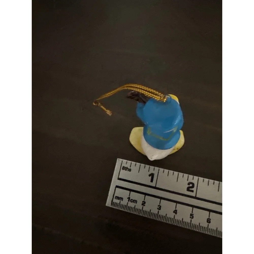 Vintage Disney Donald Duck Ceramic Guitar Ornament Walt Disney Productions Japan